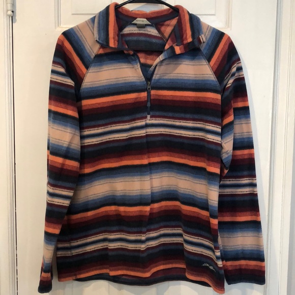 Women’s 3/4 zip Eddie Bauer Fleece - Picture 1 of 3